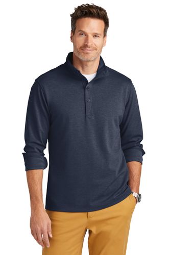 Brooks Brothers Mid-Layer Stretch 1/2-Button BB18202 image thumbnail