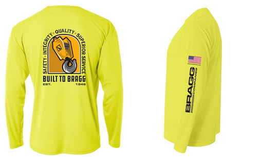 A4 Men's Long Sleeve Cooling Performance Crew Shirt image thumbnail
