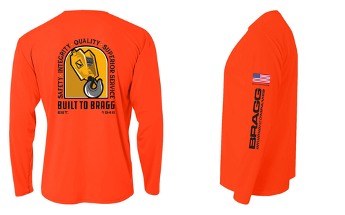 A4 Men's Long Sleeve Cooling Performance Crew Shirt image thumbnail