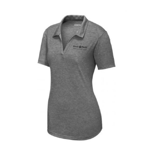 Women's Grey Polo image thumbnail