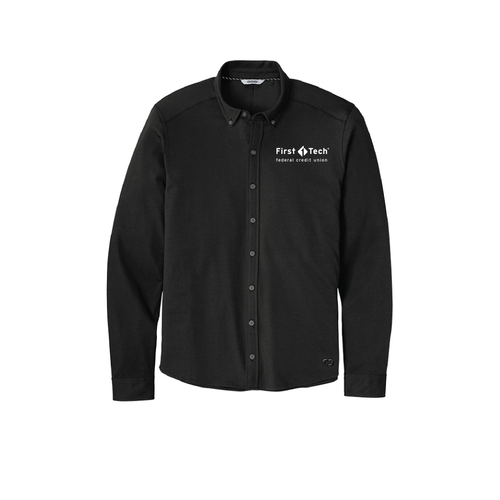 Men's Ogio Stretch Long Sleeve Button-Up image thumbnail