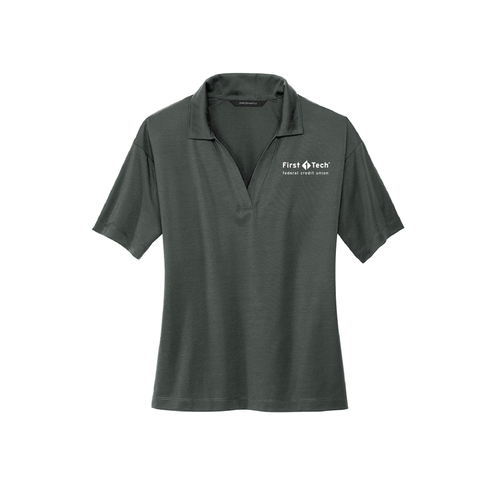 Women's Stretch Jersey Polo image thumbnail