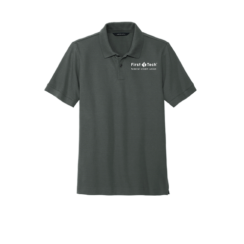 Men's Stretch Heavyweight Pique Polo image thumbnail