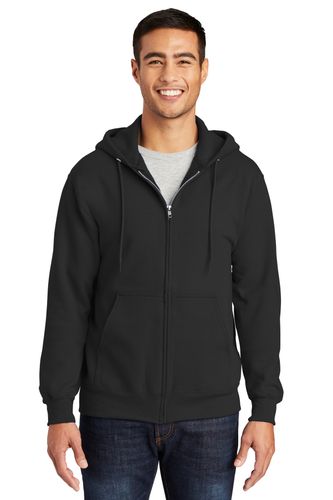 Port & Company® Essential Fleece Full-Zip Hooded Sweatshirt image thumbnail