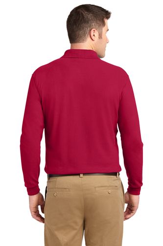 Port Authority® Silk Touch™ Long Sleeve Polo image thumbnail