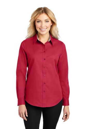 Port Authority® Ladies Long Sleeve Easy Care Shirt image thumbnail