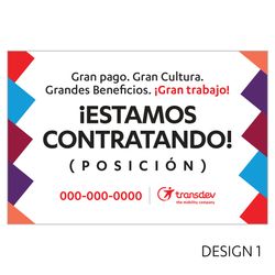 Image of Lawn Sign Design 1 Spanish