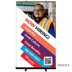 Image of Retractable Banner Design 08