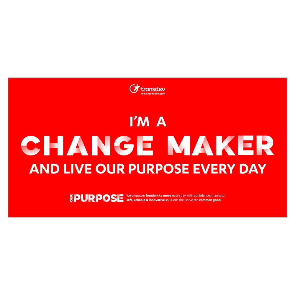Change Maker Vinyl Banner primary image