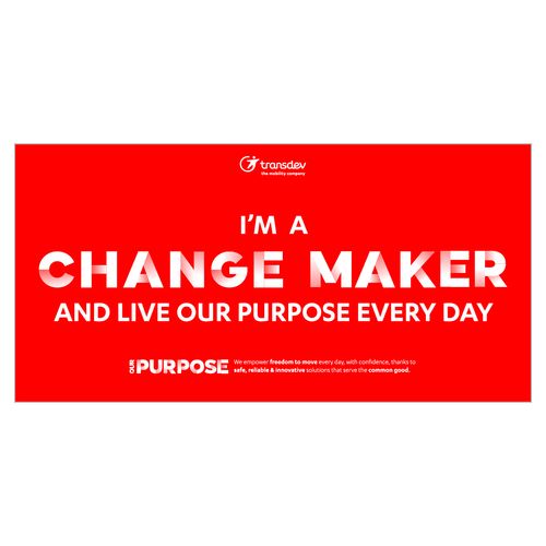 Change Maker Vinyl Banner image thumbnail