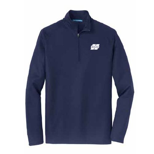 Men's Navy H 1/2 Zip Pullover image thumbnail