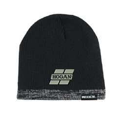 Image of Black Two-Tone Beanie