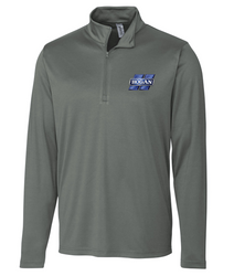 Image of Men's Grey H 1/2 Zip Pullover