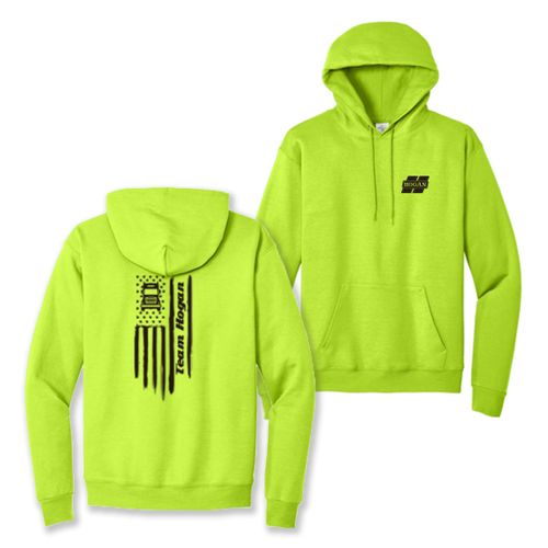 Hi Viz Hoodie - Team Flag image thumbnail