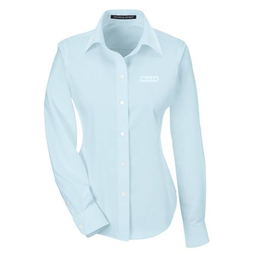 Lady's Blue Long Sleeve Hogan Oxford image thumbnail