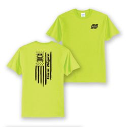 Image of Hi Viz 50/50 Tee - H Team Flag