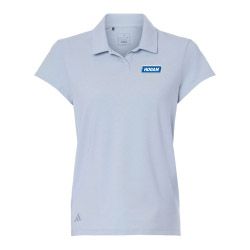 Image of Adidas Womens Blend Blue Dawn Polo