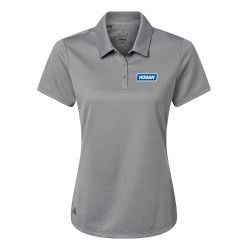 Image of Adidas Womens Performance Golf Grey Polo