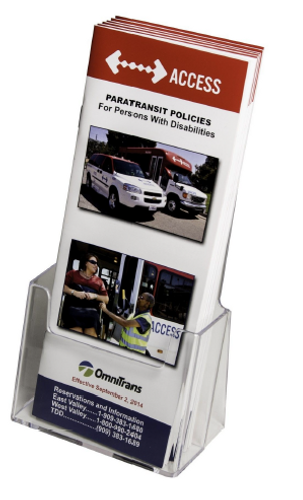 Trifold Tabletop Brochure Stand image thumbnail