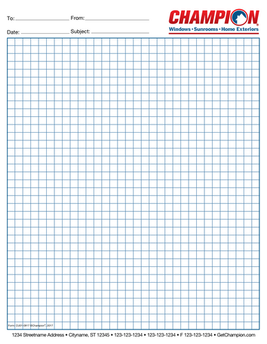 Grid Note Pads Large (5 per pack) image thumbnail