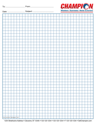 Image of Grid Note Pads Large (5 per pack)
