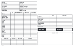 Image of Sunroom Install Label (250 per pack)