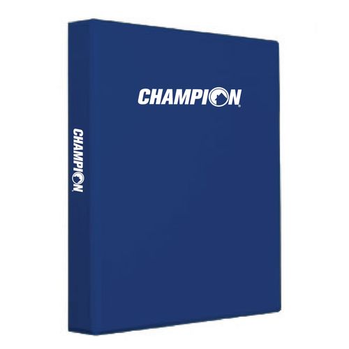 Champion 1 in. Binder (1 per pack) image thumbnail
