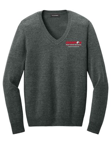 Ladies V-Neck Sweater image thumbnail