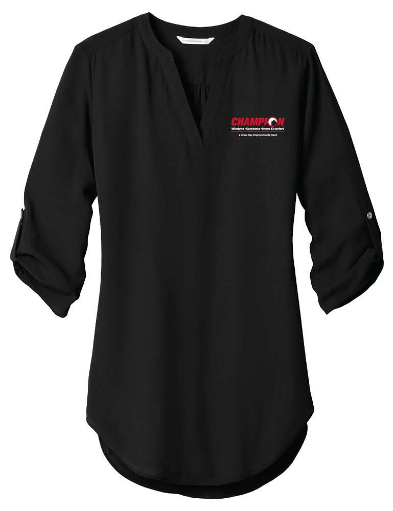 Ladies 3/4-Sleeve Tunic Blouse primary image