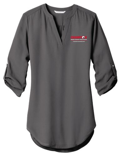 Ladies 3/4-Sleeve Tunic Blouse image thumbnail