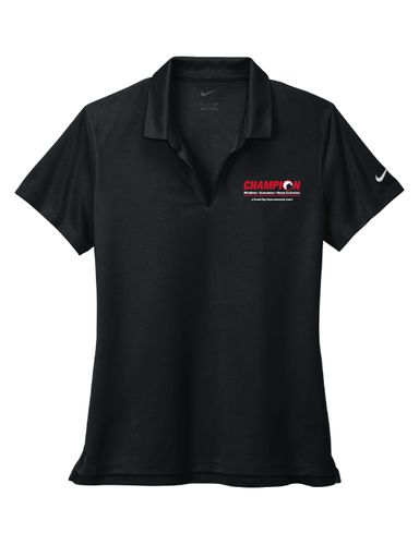 Nike Ladies Dri-Fit Polo image thumbnail