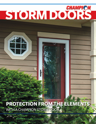 Image of Storm Door Brochure