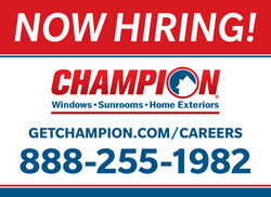 Image of Vehicle Magnets Now Hiring (2 per pack) 16"x22"