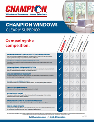 Image of Comparison Chart Window (50 per pack)