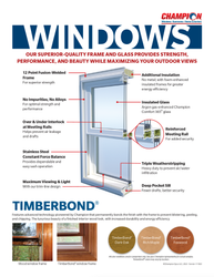 Image of High Altitude Windows Sell Sheet (50 per pack)