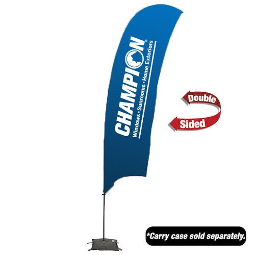 15' Value Razor Sail Sign Kit W/ Carry Case image thumbnail