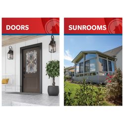 Image of 5ft. Euro Fit Banner – Doors and Sunrooms