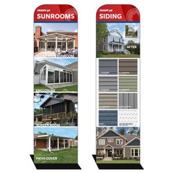 Image of 2 ft Euro Fit Banner – Siding and Sunroom Types