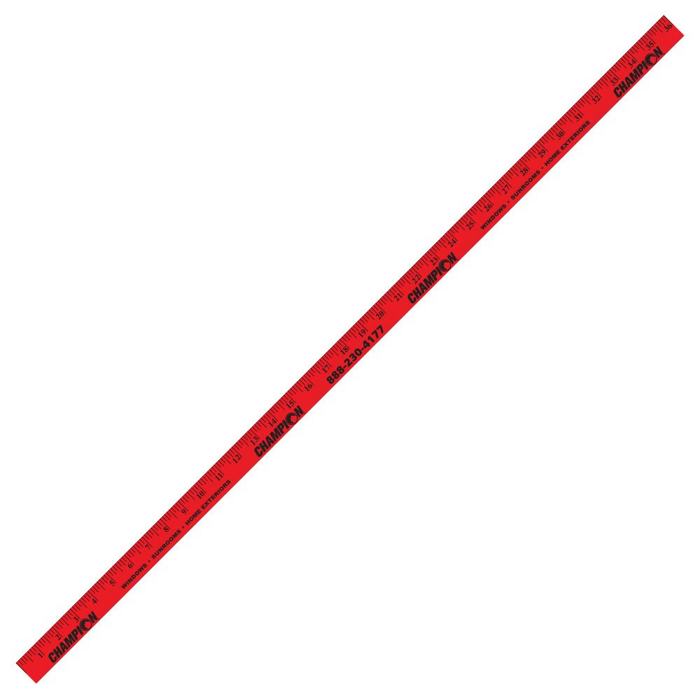 Red Yard Stick (250 per pack) primary image