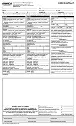 Image of Door Contract 100 per pack PRODUCT CONTRACT ONLY