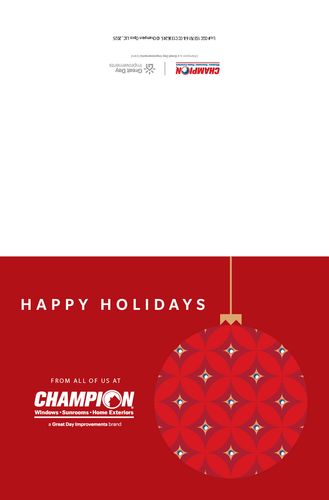 Champion Holiday Card (Pack of 50) image thumbnail