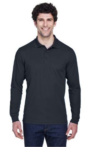 Men's Long Sleeve Performance Polo image thumbnail