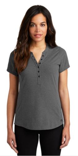 Ladies OGIO Henley Polo image thumbnail
