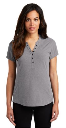 Ladies OGIO Henley Polo image thumbnail