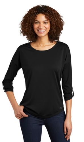 Ladies OGIO Scoop Neck Shirt image thumbnail