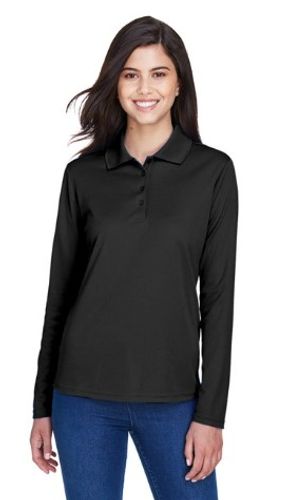 Ladies Long Sleeve Performance Polo image thumbnail
