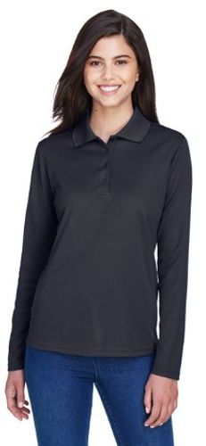 Ladies Long Sleeve Performance Polo image thumbnail