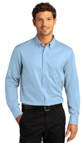Men's Long Sleeve SuperPro React Twill Shirt image thumbnail