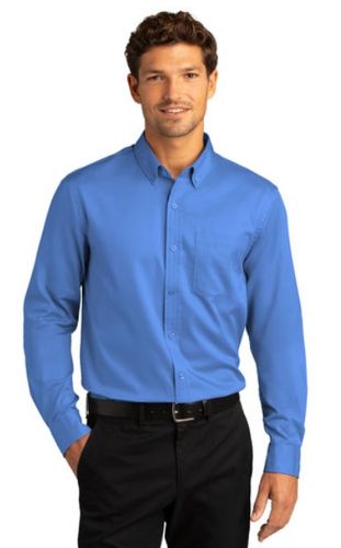 Men's Long Sleeve SuperPro React Twill Shirt image thumbnail