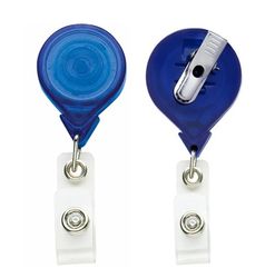 Image of Translucent “Best” Round Badge Reel